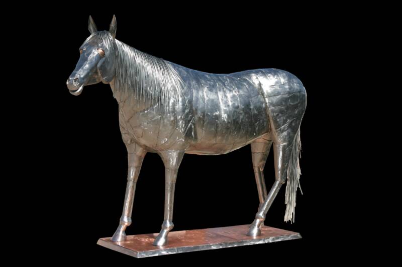 Replica of prized pony