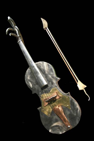 Violin Sculpture